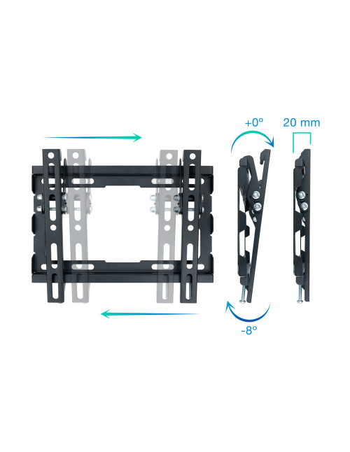 Soporte pared tv television monitor tooq