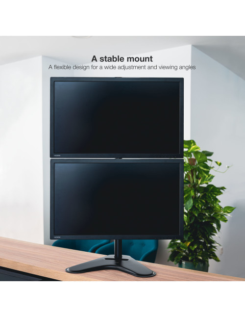 Soporte monitor mesa vertical tooq db1703tnv - b