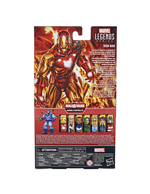 Figura hasbro marvel legends iron man