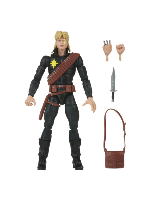 Figura hasbro marvel legends vintage -  longshot