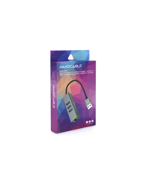 Hub nanocable 4 en 1 usb