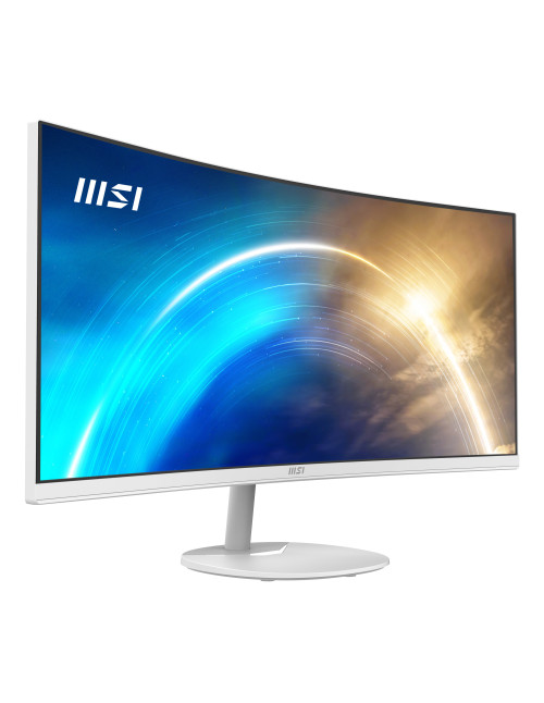 Monitor 34 pulgadas msi pro mp341cqw blanco