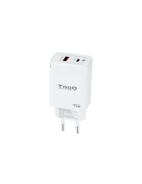 Cargador pared tooq doble usb - c +