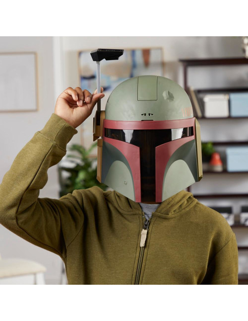 Máscara electrónica hasbro star wars boba