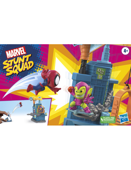 Set juego hasbro marvel stunt squad