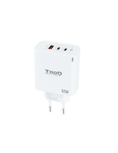 Cargador pared tooq triple 2xusb - c +