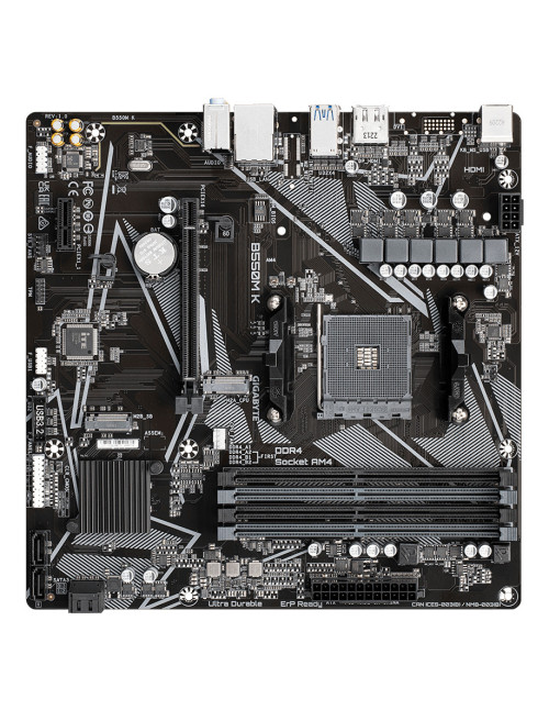 Placa base gigabyte b550m k am4