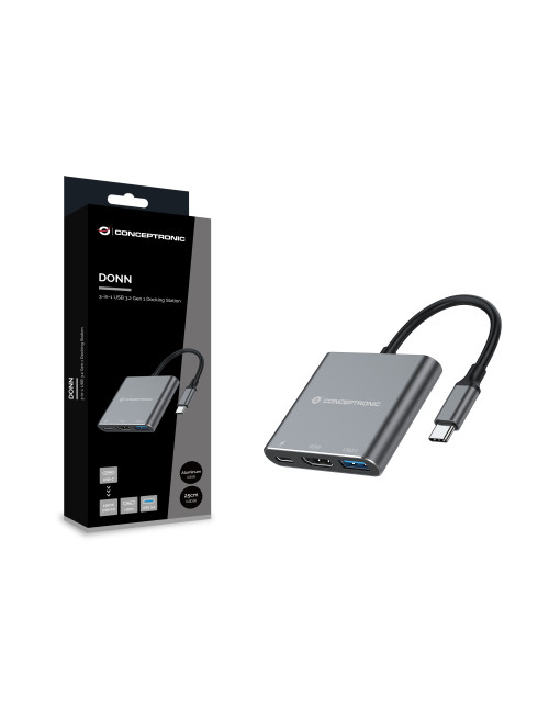 Hub usb tipo c conceptronic donn18g