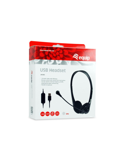 Auriculares equip life 245305 usb tipo