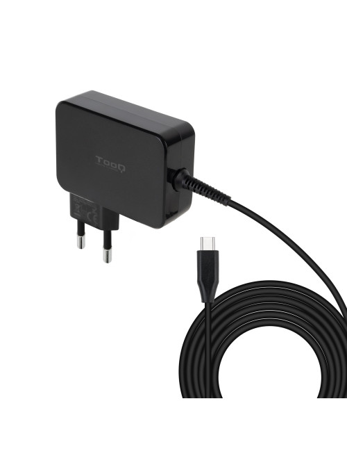Cargador portatil tooq gan 90w usb