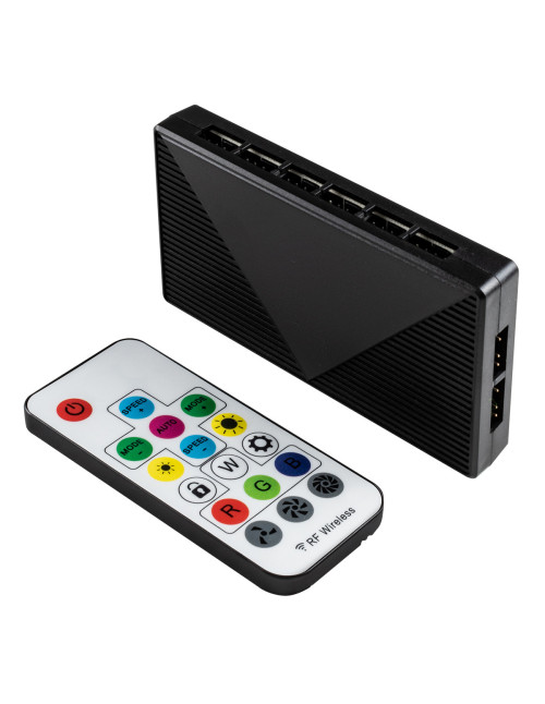 Kit ventiladores cpu gaming unykach ring