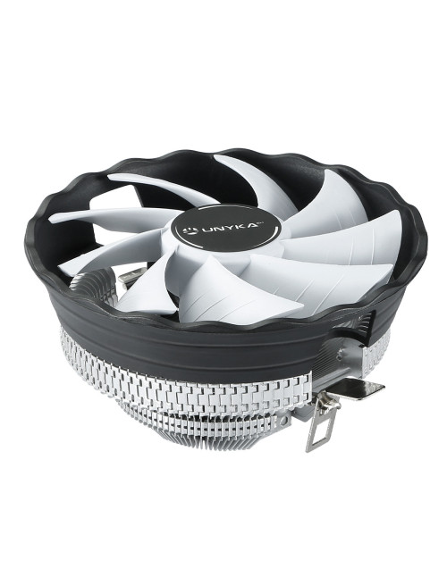 Ventilador disipador unykach jotun - df120 blanco 120mm