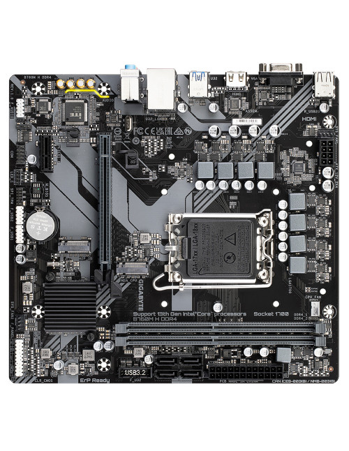 Placa base gigabyte b760m h 1700