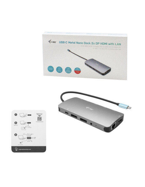 Nano docking station i - tec usb - c 3x