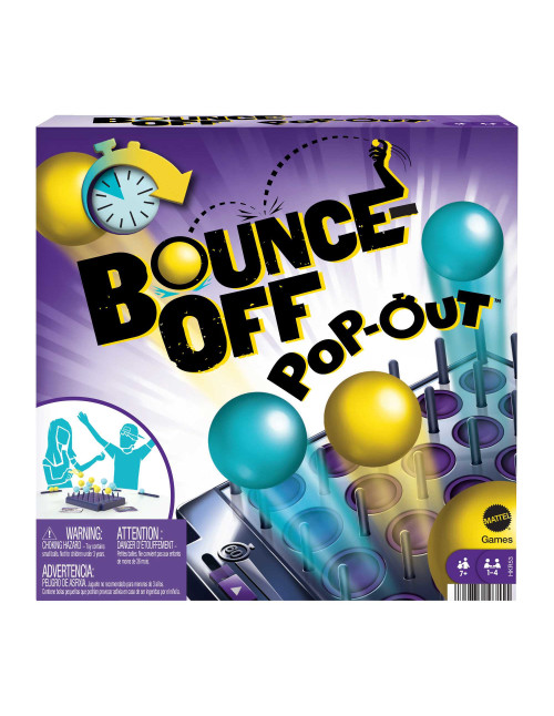Juego mesa mattel bounce off pop - out!