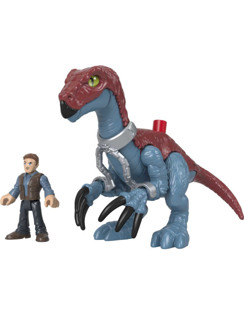 Figura mattel jurassic world therizinosaurus