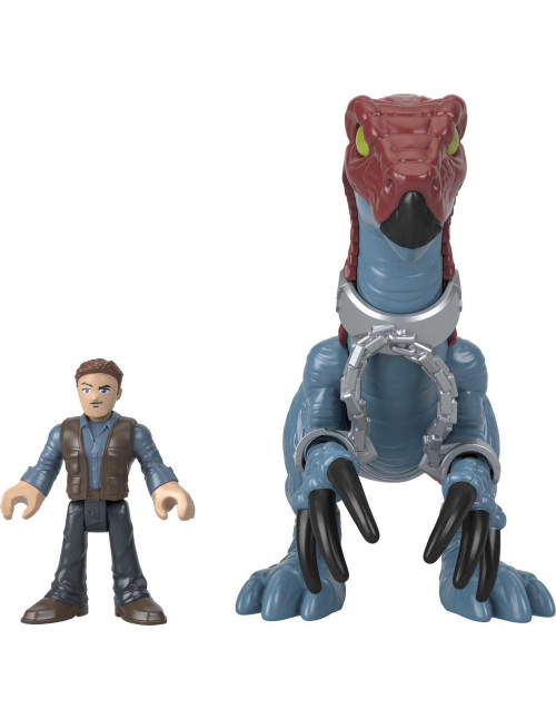 Figura mattel jurassic world therizinosaurus