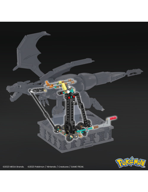Figura mattel mega construx motion pokemon