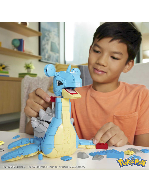 Figura mattel mega construx pokemon lapras