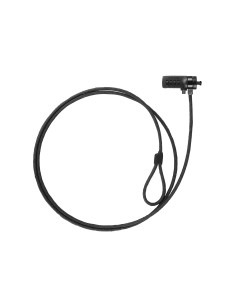 Cable tooq seguridad combinacion portatiles 1.5m
