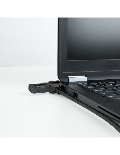 Cable tooq seguridad combinacion portatiles 1.5m
