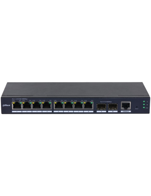 Switch it dahua dh - sg4010 - 2f 10 puertos