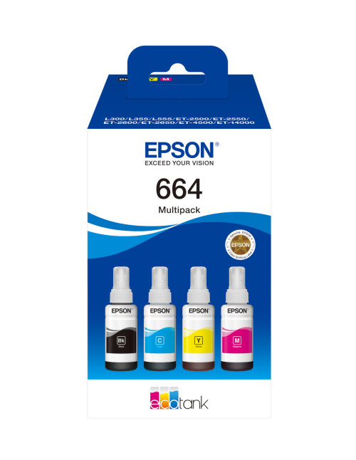 Multipack cartucho tinta epson 664 ecotank