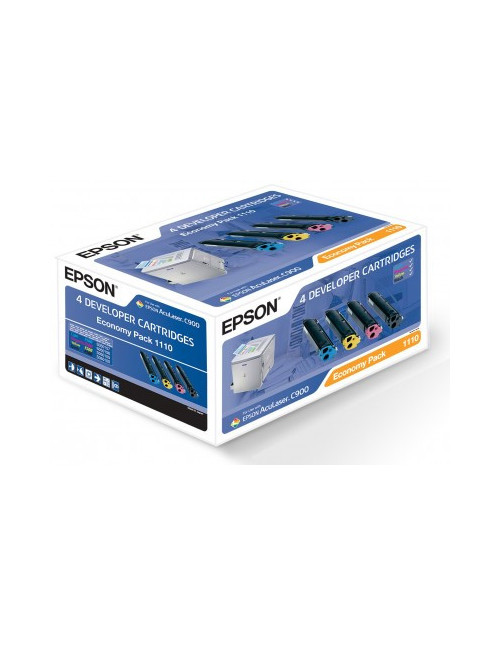 Pack toner epson aculaser c - 900 4