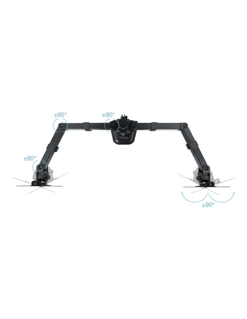 Soporte mesa tooq hasta 27 pulgadas vesa