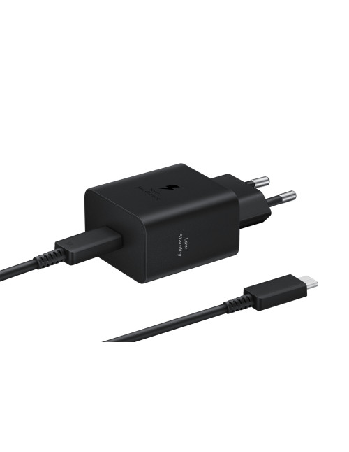 Cargador samsung usb - c 45w negro con