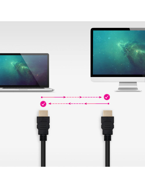 Cable hdmi 4k nanocable 2m macho - macho