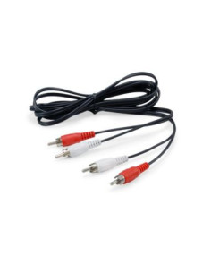 Cable 2x rca equip 2.5m macho