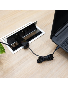 Cargador pared tooq tqlc - usbcgan90pd - c 90w usb - c