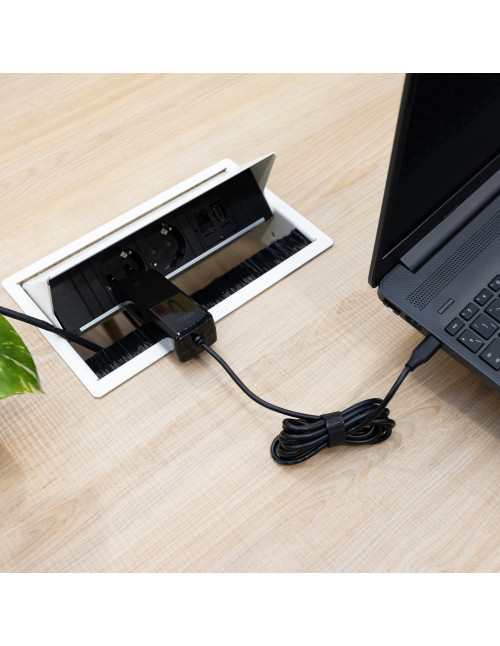 Cargador pared tooq tqlc - usbcgan90pd - c 90w usb - c