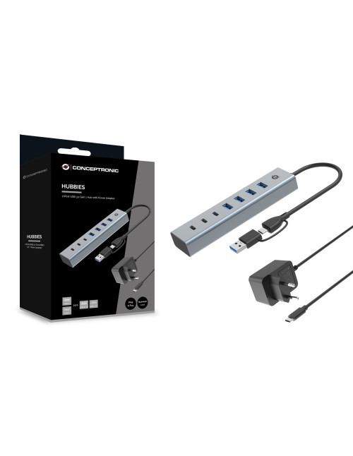 Hub usb 3.0 conceptronic hubbies20gp 7