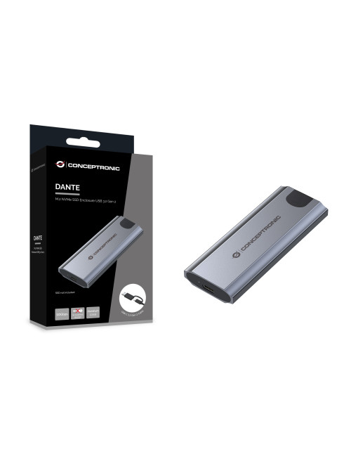 Caja externa usb - c conceptronic dante hd