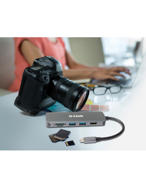 Docking d - link usb tipo c 6