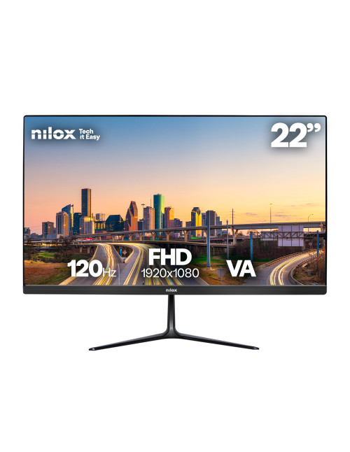 Monitor nilox nxm22fhd1201 21.5 pulgadas fhd 120hz