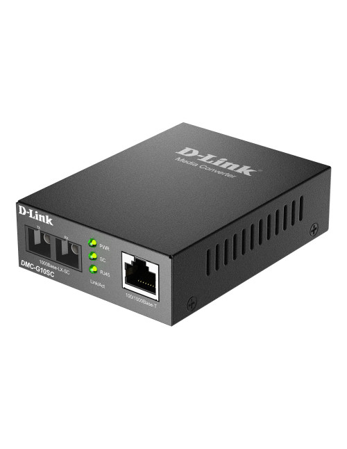 Convertidor medios monomodo d - link dmc - g10sc