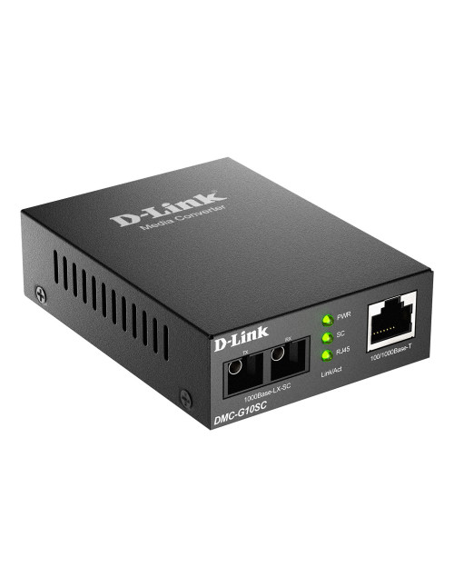 Convertidor medios monomodo d - link dmc - g10sc