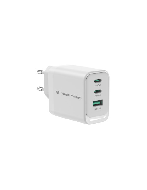 Cargador pared conceptronic althea21w65 65w 2x