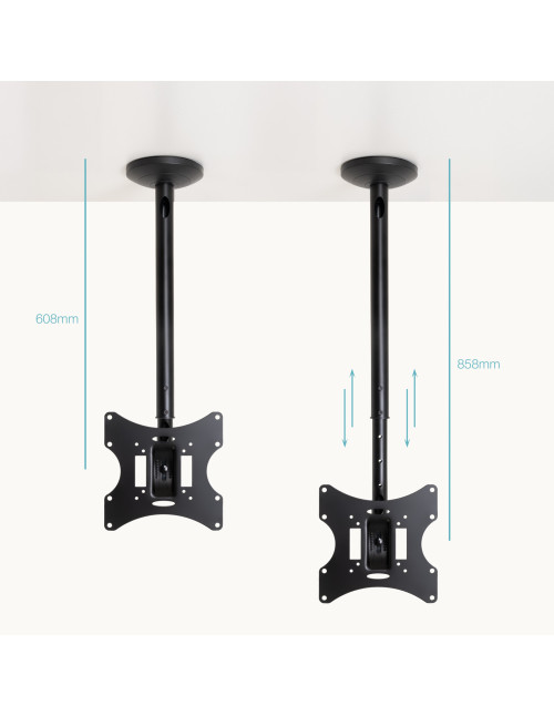Soporte techo tooq vesa hasta 42 pulgadas