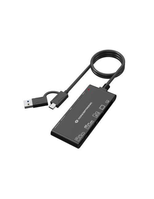 Card reader externo concentronic bian010b usb - c