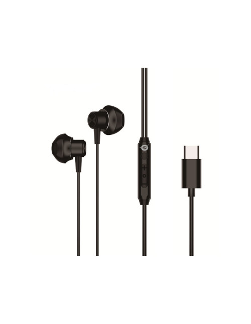 Auricular intrauditivo usb - c conceptronic brendan04b microfono