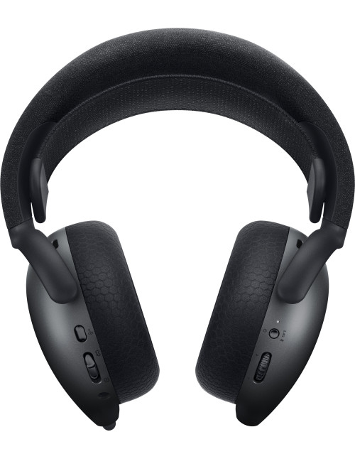 Auriculares gaming dell tri - mode inalambrico negro