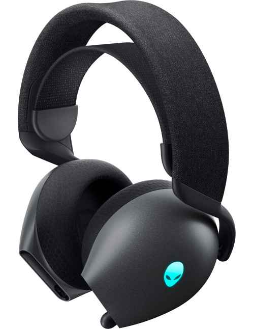 Auriculares gaming dell tri - mode inalambrico negro