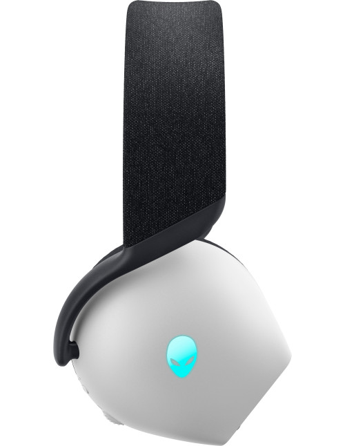 Auriculares gaming dell tri - mode inalambrico blanco