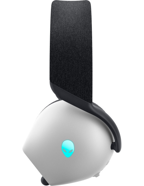 Auriculares gaming dell tri - mode inalambrico blanco