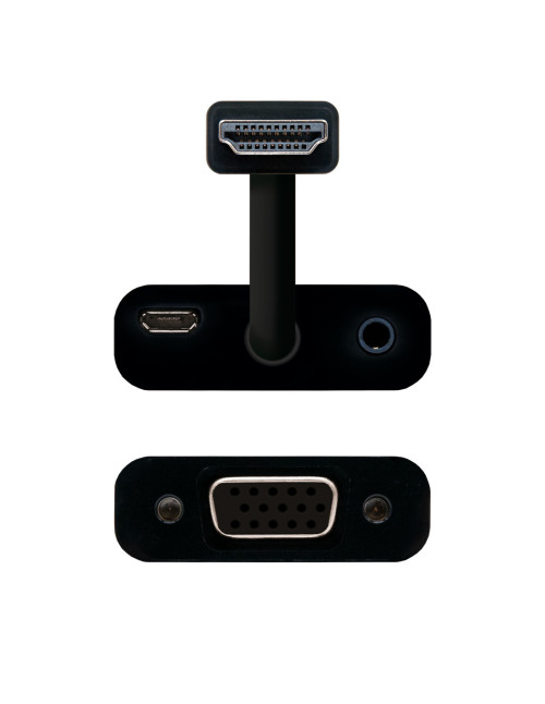 Conversor nanocable hdmi a vga 0.15cm