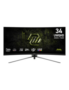 Monitor curvo gaming msi mag345cqrf e20